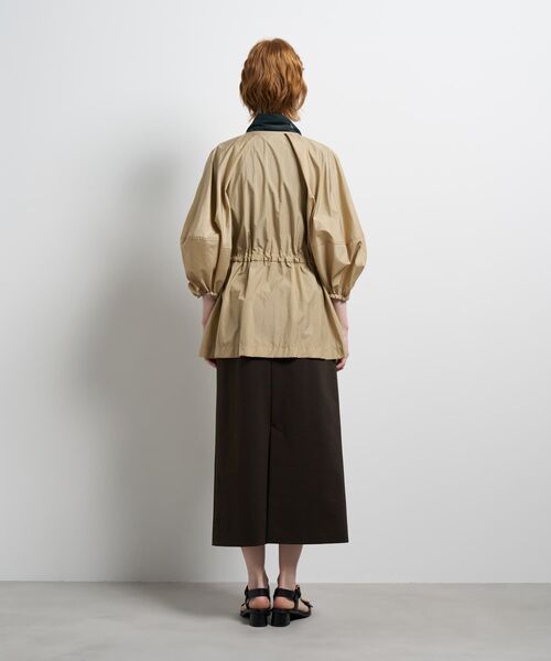 LANVIN en Bleu(ランバンオンブルー)の「ストーンナイロンライトブルゾン(テーラードジャケット・レディース・ベージュ/ネイビー・38/36)」の15枚目の写真