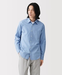 無印良品 | 紳士 洗いざらしブロード長袖シャツ(シャツ/ブラウス)