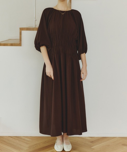 2-way waist gathered onepiece/2wayウエストギャザーワンピース