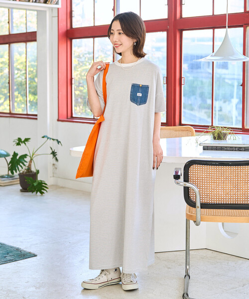 限定展開 Lee × FREAK'S STORE/リー 別注 デニムポケット 半袖