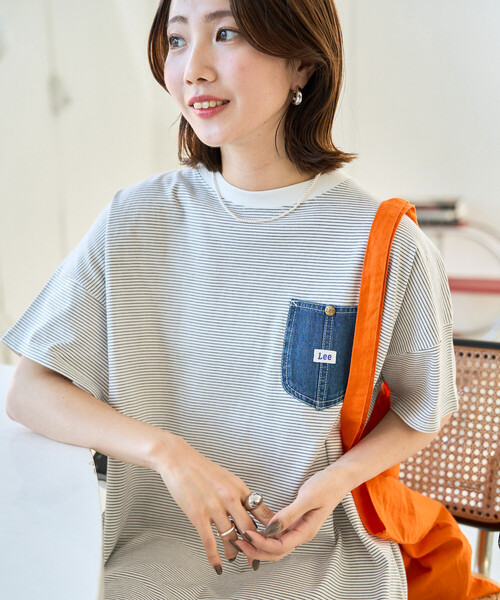 セール】限定展開 Lee × FREAK'S STORE/リー 別注 デニムポケット 半袖