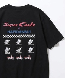 HONDA MOTORCYCLE（ホンダモーターサイクル）の「2026SS HONDA×sanrio/ホンダ×サンリオ はぴだんぶい フロント バックプリント 半袖Tシャツ レディース メンズ（Tシャツ/カットソー）」