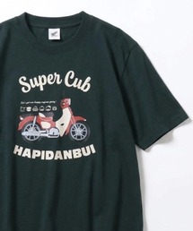 2026SS HONDA×sanrio/ホンダ×サンリオ はぴだんぶい フロント バックプリント 半袖Tシャツ レディース メンズ