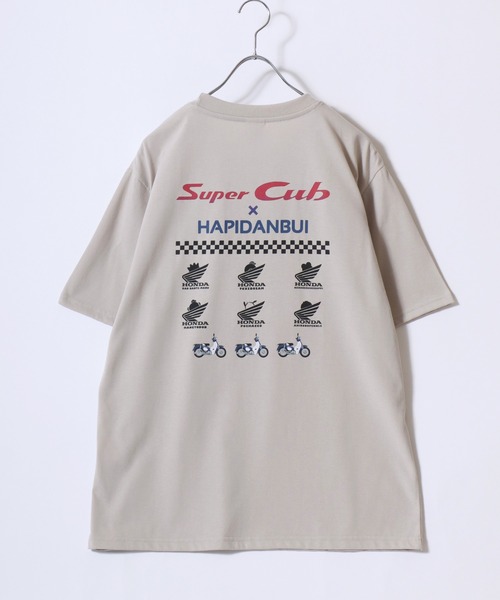 sanrio（サンリオ）の「2026SS HONDA×sanrio/ホンダ×サンリオ はぴだんぶい フロント バックプリント 半袖Tシャツ レディース メンズ（Tシャツ/カットソー・レディース・ブラック/ブルーグリーン/ブラック系その他/アッシュグレー/セージグリーン/ネイビー/ベージュ/ホワイト・M/L/LL）」の13枚目の写真