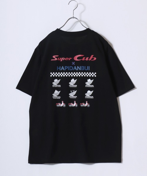 sanrio（サンリオ）の「2026SS HONDA×sanrio/ホンダ×サンリオ はぴだんぶい フロント バックプリント 半袖Tシャツ レディース メンズ（Tシャツ/カットソー・レディース・ブラック/ブルーグリーン/ブラック系その他/アッシュグレー/セージグリーン/ネイビー/ベージュ/ホワイト・M/L/LL）」の15枚目の写真