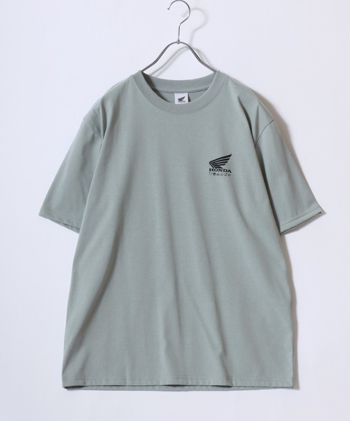 sanrio（サンリオ）の「2026SS HONDA×sanrio/ホンダ×サンリオ はぴだんぶい フロント バックプリント 半袖Tシャツ レディース メンズ（Tシャツ/カットソー・レディース・ブラック/ブルーグリーン/ブラック系その他/アッシュグレー/セージグリーン/ネイビー/ベージュ/ホワイト・M/L/LL）」の16枚目の写真