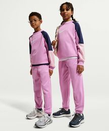 NIKE | ナイキ スポーツウェア ジュニア Dri-FIT トラックスーツ / Nike Sportswear Big Kids' Dri-FIT Tracksuit HQ9317-503 Light Magenta(セットアップ)