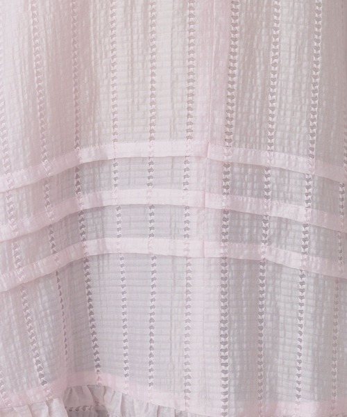 A part by（アパートバイ）の「Babyフリルブラウス（シャツ/ブラウス・レディース・ライトピンク/ブラック/オフホワイト・FREE）」の15枚目の写真