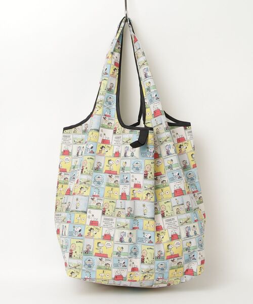 FRUIT OF THE LOOM(フルーツオブザルーム)の「【FRUIT OF THE LOOM/フルーツオブザルーム】FRUIT OF THE LOOM x PEANUTS エコバッグL2(エコバッグ/サブバッグ・メンズ・イエロー・FREE)」の2枚目の写真