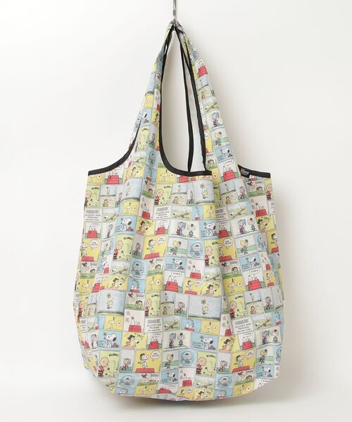 FRUIT OF THE LOOM(フルーツオブザルーム)の「【FRUIT OF THE LOOM/フルーツオブザルーム】FRUIT OF THE LOOM x PEANUTS エコバッグL2(エコバッグ/サブバッグ・メンズ・イエロー・FREE)」の12枚目の写真