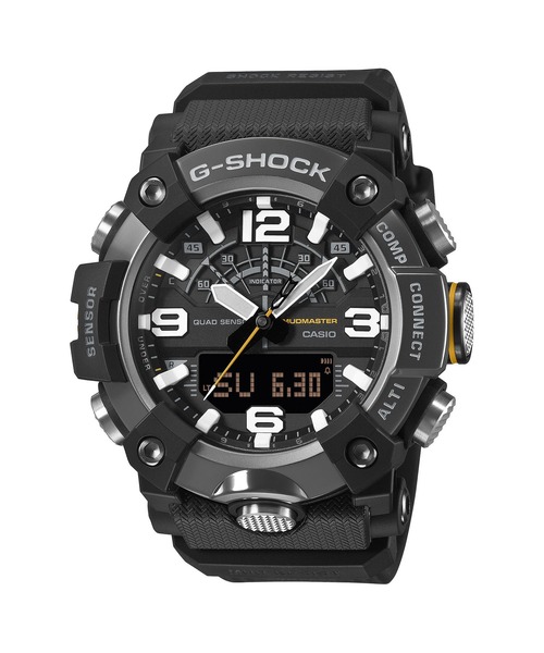 G-SHOCK(ジーショック)の「MASTER OF G MUDMASTER(マッドマスター) / GG-B100XMB-1AJF(アナログ腕時計・メンズ・ブラック・FREE)」の1枚目の写真