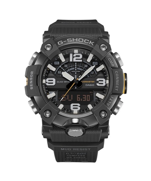 G-SHOCK(ジーショック)の「MASTER OF G MUDMASTER(マッドマスター) / GG-B100XMB-1AJF(アナログ腕時計・メンズ・ブラック・FREE)」の4枚目の写真
