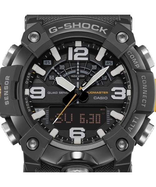G-SHOCK(ジーショック)の「MASTER OF G MUDMASTER(マッドマスター) / GG-B100XMB-1AJF(アナログ腕時計・メンズ・ブラック・FREE)」の6枚目の写真