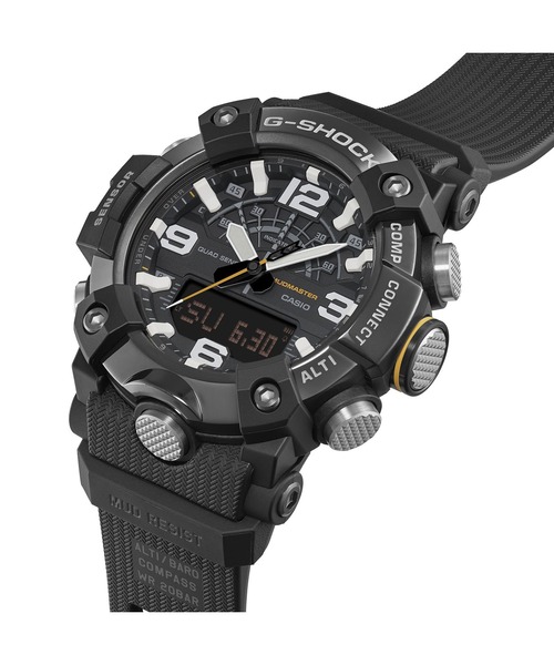 G-SHOCK(ジーショック)の「MASTER OF G MUDMASTER(マッドマスター) / GG-B100XMB-1AJF(アナログ腕時計・メンズ・ブラック・FREE)」の7枚目の写真