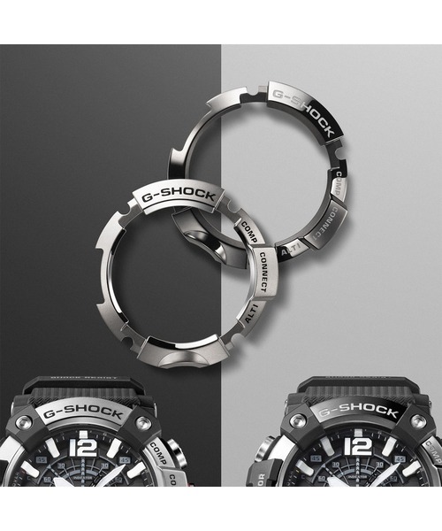 G-SHOCK(ジーショック)の「MASTER OF G MUDMASTER(マッドマスター) / GG-B100XMB-1AJF(アナログ腕時計・メンズ・ブラック・FREE)」の10枚目の写真