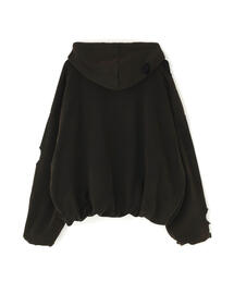 ROYAL FLASH | GD DAMAGE ZIP HOODIE(パーカー)