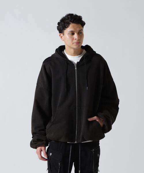 セール】GEN_DAI/ゲンダイ/DAMEGE ZIP HOODIE（パーカー）｜GEN_DAI
