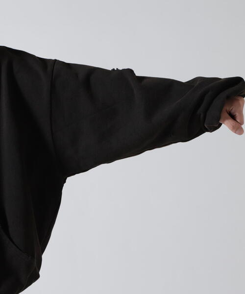 GEN_DAI(ゲンダイ)の「GEN_DAI/ゲンダイ/DAMEGE ZIP HOODIE(パーカー・メンズ・レッド/ブラック・0/1)」の20枚目の写真