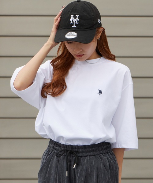 U.S. POLO ASSN.(ユーエスポロアッスン)の「U.S. POLO ASSN./ユーエスポロアッスン ロゴ刺繍 クルーネックTシャツ 接触冷感 秋 秋服 2026年秋冬(Tシャツ/カットソー・メンズ・オフホワイト/ネイビー/ブラック・M/L/LL)」の1枚目の写真