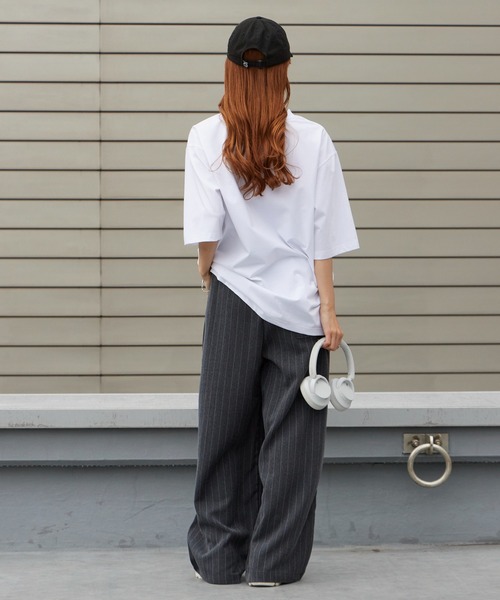 U.S. POLO ASSN.(ユーエスポロアッスン)の「U.S. POLO ASSN./ユーエスポロアッスン ロゴ刺繍 クルーネックTシャツ 接触冷感 秋 秋服 2026年秋冬(Tシャツ/カットソー・メンズ・オフホワイト/ネイビー/ブラック・M/L/LL)」の11枚目の写真