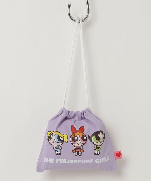 FUNALIVE（ファンアライブ）の「ThePowerpuffGirls パワーパフガールズ ボストンバッグ 巾着収納ポーチ付き（ボストンバッグ・レディース・ホワイト・FREE）」の8枚目の写真