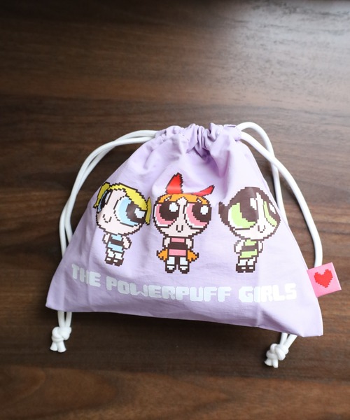 FUNALIVE（ファンアライブ）の「ThePowerpuffGirls パワーパフガールズ ボストンバッグ 巾着収納ポーチ付き（ボストンバッグ・レディース・ホワイト・FREE）」の3枚目の写真