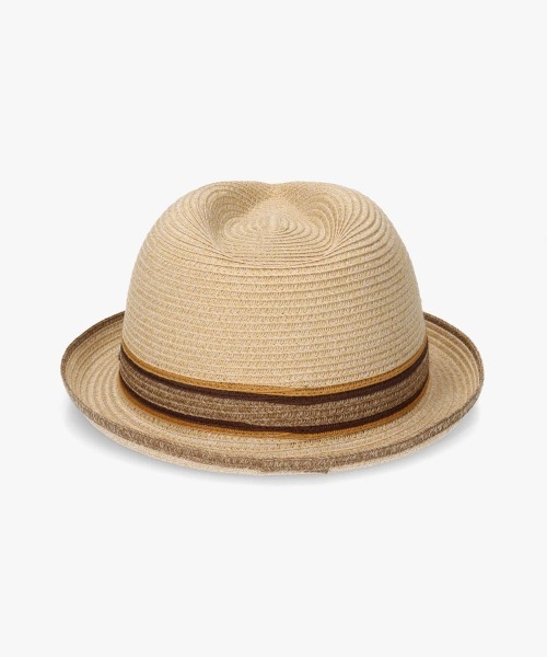 OVERRIDE(オーバーライド)の「OVERRIDE MIX BRAID FEDORA / オーバーライド(ハット・メンズ・ネイビー/ベージュ/ブラック・58cm/60cm/62cm)」の21枚目の写真
