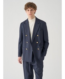 JOHN SMEDLEY（ジョンスメドレー）の「バーズアイダブルブレストジャケット（テーラードジャケット）」