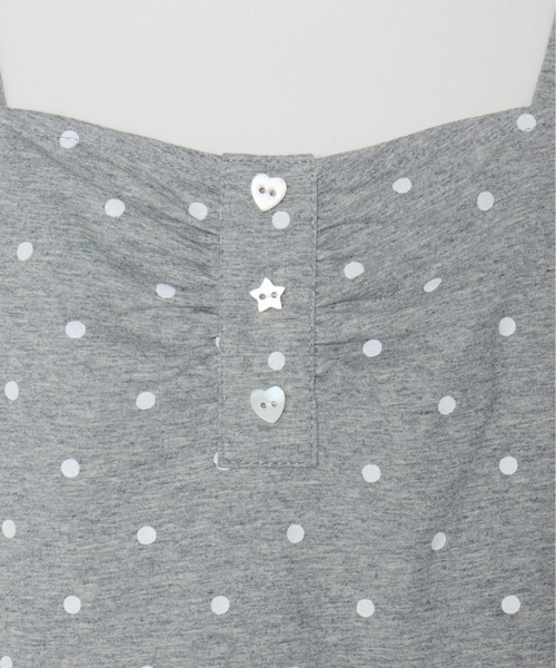 Lolime by mellfy memory(ロリミー バイ メルフィーメモリー)の「frill dot top layered set(アンサンブル・レディース・グレー/ピンク・LL/M)」の15枚目の写真