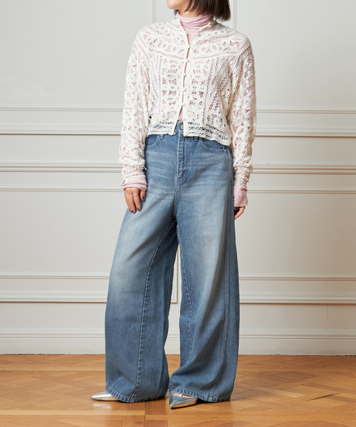 IENA LA BOUCLE（イエナラブークル）の「《追加》IENA LA BOUCLE バテンレースブラウス（シャツ/ブラウス・レディース・ウッド/ホワイト・FREE）」の19枚目の写真