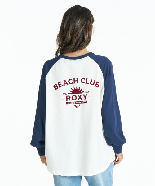 ROXY（ロキシー）の「ROXY ウィメンズ BEACH CLUB 長袖Ｔシャツ ロンT 接触冷感【2026年春夏モデル】（Tシャツ/カットソー・レディース・ベージュ/ブラック/ナチュラル/ネイビー・SMALL/LARGE/MEDIUM）」の14枚目の写真