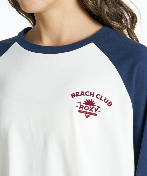 ROXY（ロキシー）の「ROXY ウィメンズ BEACH CLUB 長袖Ｔシャツ ロンT 接触冷感【2026年春夏モデル】（Tシャツ/カットソー・レディース・ベージュ/ブラック/ナチュラル/ネイビー・SMALL/LARGE/MEDIUM）」の15枚目の写真