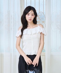 3way Flill Cami Tops/3way フリルキャミトップス
