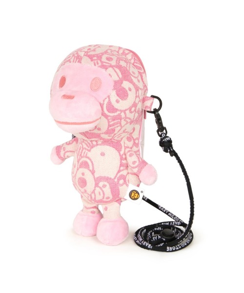 BABY MILO STORE（ベイビーマイロストア）の「BABY MILO MOBILE BAG #1（ショルダーバッグ・メンズ・ピンク・FREE）」の2枚目の写真