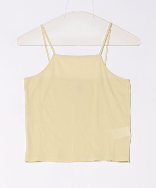 Healthknit(ヘルスニット)の「【Healthknit】26SS 3WAY Camisole & L/S Tee Set シアーロンT&キャミ 2点セット HR26S-L304(Tシャツ/カットソー・レディース・ライム/グレー/ライトベージュ・FREE)」の22枚目の写真