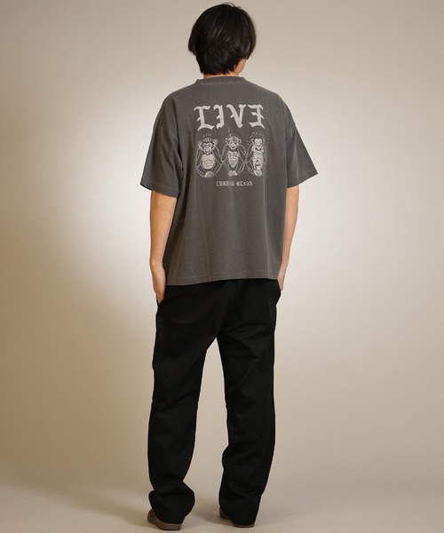 LURKING CLASS（ラーキングクラス）の「【ムラサキスポーツ限定】LURKING CLASS/ラーキングクラス 半袖 Tシャツ バックプリント ST26STM06（Tシャツ/カットソー・メンズ・ブラック/グレー・M/XL/L）」の6枚目の写真