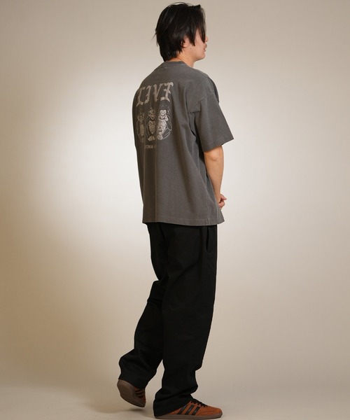 LURKING CLASS（ラーキングクラス）の「【ムラサキスポーツ限定】LURKING CLASS/ラーキングクラス 半袖 Tシャツ バックプリント ST26STM06（Tシャツ/カットソー・メンズ・ブラック/グレー・M/XL/L）」の8枚目の写真