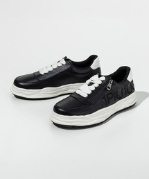 1PIU1UGUALE3  RELAX （ウノピゥウノウグァーレトレ リラックス）の「1PIU1UGUALE3 RELAX(ウノピゥウノウグァーレトレ リラックス)ボリュームソール 刺繍ロゴスニーカー（スニーカー）」