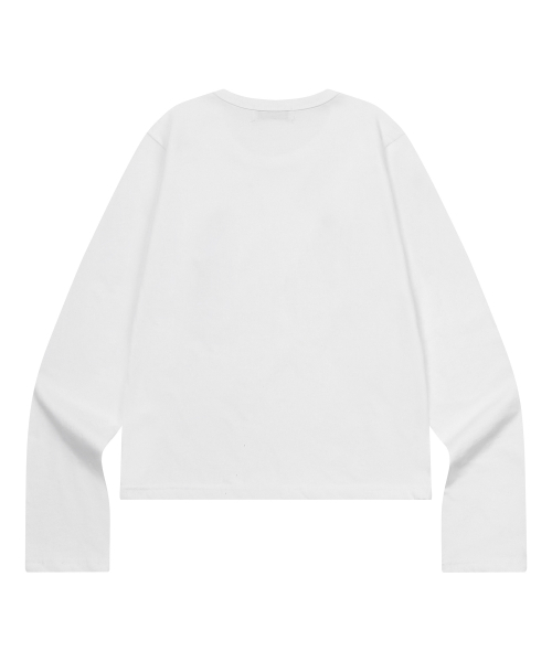 MUCENT(ムセント)の「アンティーククロスポニー長袖Tシャツ(2カラー)(Tシャツ/カットソー・レディース・ブラック/ホワイト・FREE)」の7枚目の写真