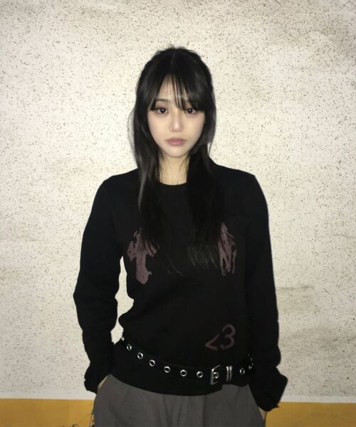 MUCENT(ムセント)の「アンティーククロスポニー長袖Tシャツ(2カラー)(Tシャツ/カットソー・レディース・ブラック/ホワイト・FREE)」の15枚目の写真