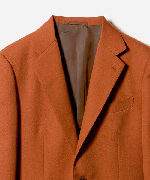 UNITED ARROWS & SONS(ユナイテッドアローズアンドサンズ)の「<UNITED ARROWS & SONS by MASATAKA HATTORI>REG S2B JACKET/テーラードジャケット(テーラードジャケット・メンズ・ブラック/ダークオレンジ・48/50/44/46)」の11枚目の写真