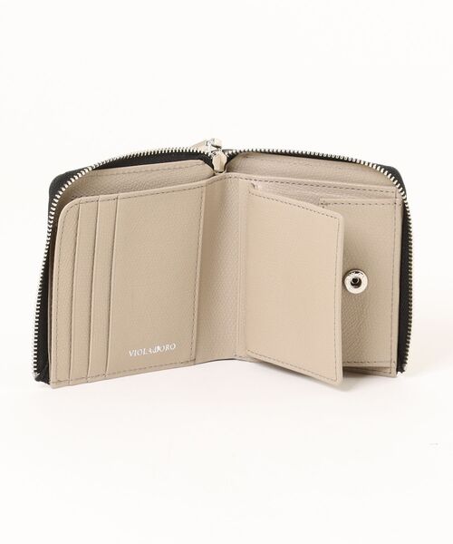 VIOLAd'ORO/ヴィオラドーロ】二つ折り財布 コンパクト財布（財布