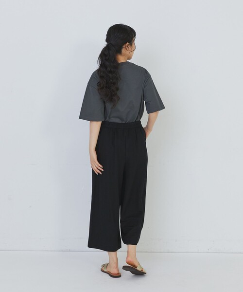 conges payes ADIEU TRISTESSE（コンジェ ペイエ アデュートリステス）の「スムースリラックスパンツ（その他パンツ・レディース・ブラック/ブラウン・FREE）」の11枚目の写真