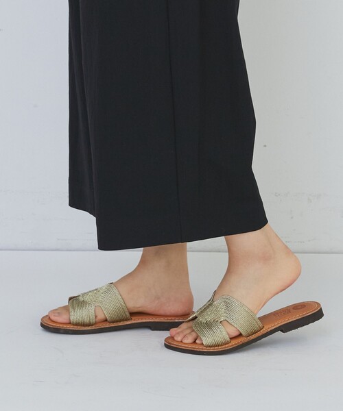 conges payes ADIEU TRISTESSE（コンジェ ペイエ アデュートリステス）の「スムースリラックスパンツ（その他パンツ・レディース・ブラック/ブラウン・FREE）」の20枚目の写真