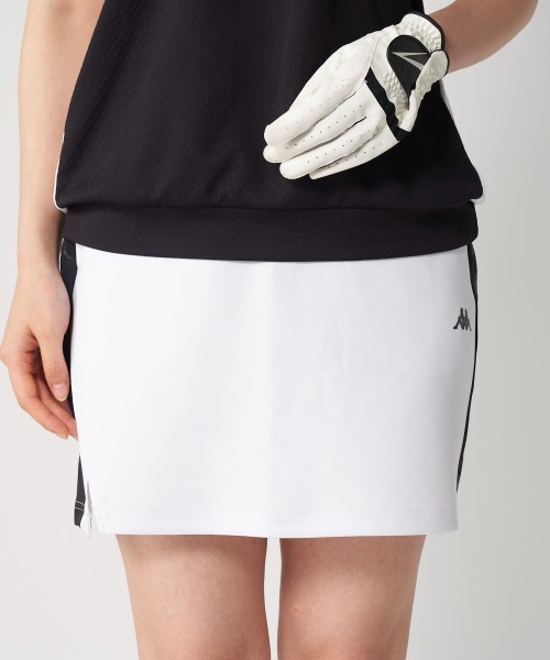 Kappa(カッパ)の「バンダロゴスカート(スカート・レディース・ホワイト/ブラック・SMALL/LARGE/X-LARGE/MEDIUM)」の3枚目の写真