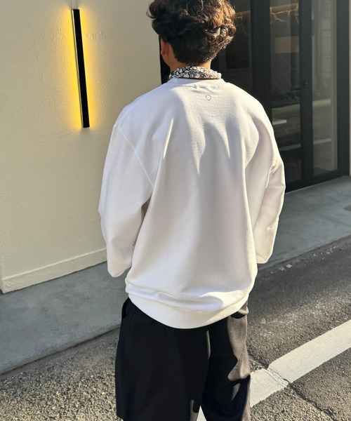CANAL JEAN(キャナルジーン)の「Twelve12 monkey dance スウェット 裏毛(スウェット・レディース・オフホワイト/アッシュ・X-LARGE/LARGE)」の10枚目の写真