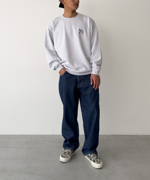 CANAL JEAN(キャナルジーン)の「Twelve12 monkey dance スウェット 裏毛(スウェット・レディース・オフホワイト/アッシュ・X-LARGE/LARGE)」の12枚目の写真
