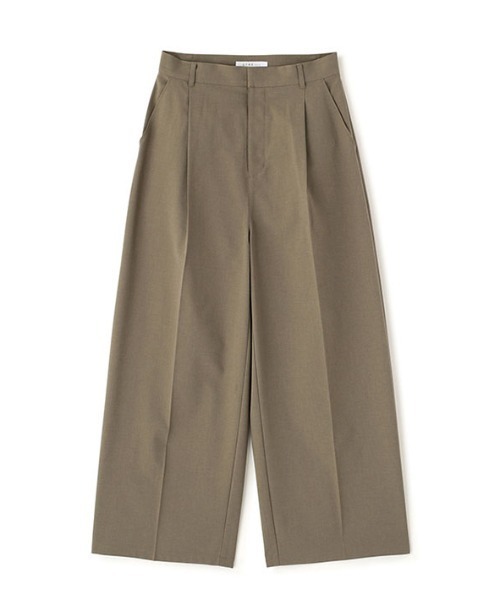 ETRE TOKYO（エトレトウキョウ）の「【先行予約限定 10%OFF】リネンライクエアリータックパンツ（その他パンツ・レディース・ネイビー/カーキ/グレー・S/M）」の21枚目の写真