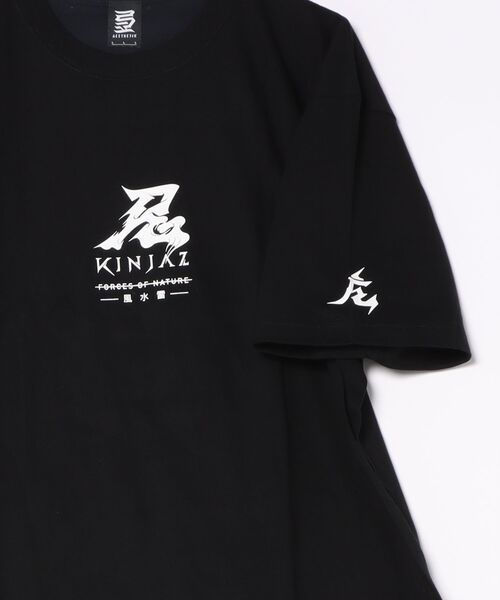 ARCHIVER(アーカイバ)の「【KINJAZ】Graphic T(Tシャツ/カットソー・メンズ・ブラック・LARGE)」の3枚目の写真