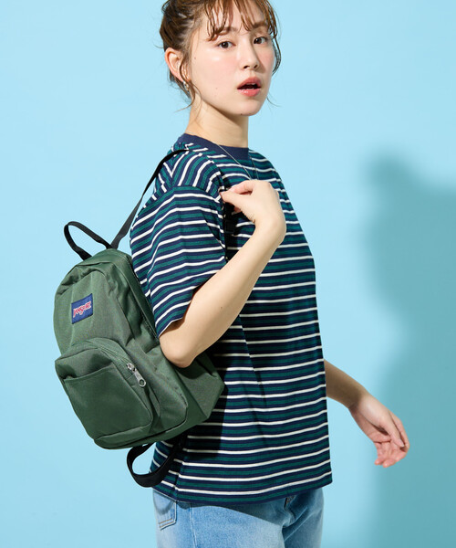 FREAK'S STORE（フリークスストア）の「限定展開 KELTY × FREAK'S STORE/ケルティ 別注 ボーダー 半袖 Tシャツ（Tシャツ/カットソー・レディース・ブラウン/ネイビー/ナチュラル/グレー・ﾌﾘ-）」の8枚目の写真